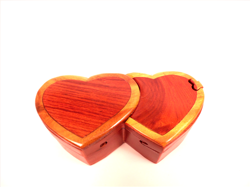 Keepsake Box - Double Heart