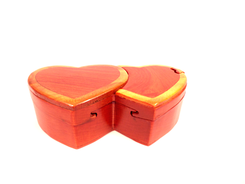 Keepsake Box - Double Heart