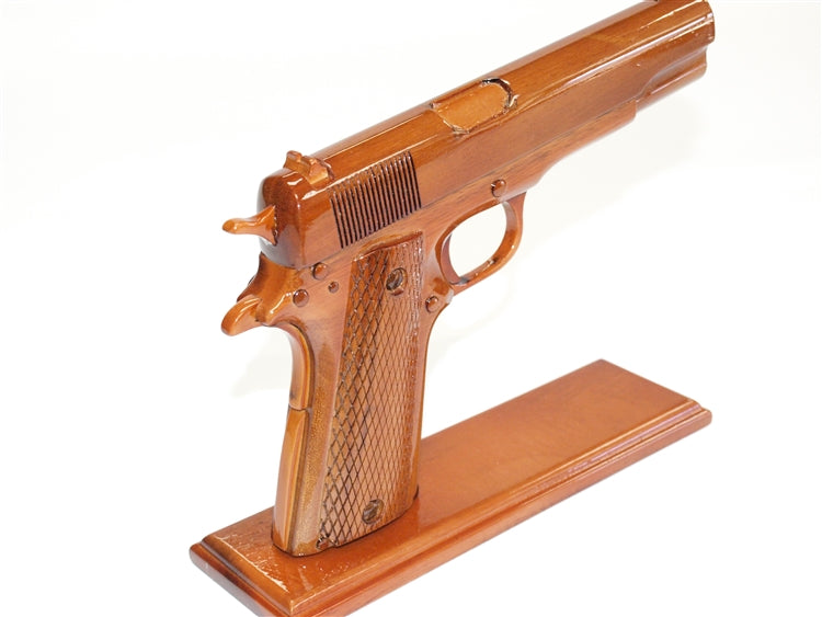 45 Caliber Brown Handgun 